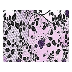 Floral Pattern Background Double Sided Flano Blanket (large)  by Nexatart