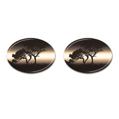 Sunset Cufflinks (oval) by Valentinaart