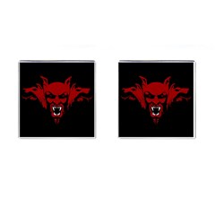 Dracula Cufflinks (square) by Valentinaart