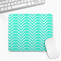 Seamless Pattern Of Curved Lines Create The Effect Of Depth The Optical Illusion Of White Wave Large Mousepads