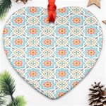 Star Sign Plaid Ornament (Heart) Front