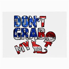 Dont Grab My Large Glasses Cloth (2-side) by Valentinaart