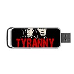 Make tyranny great again Portable USB Flash (Two Sides) Back