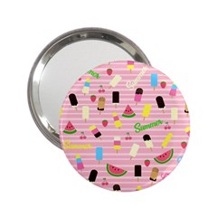 Summer Pattern 2 25  Handbag Mirrors