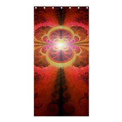 Liquid Sunset, A Beautiful Fractal Burst Of Fiery Colors Shower Curtain 36  X 72  (stall)  by jayaprime