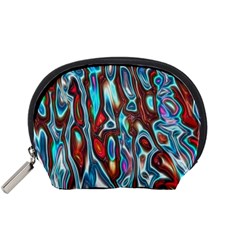 Dizzy Stone Wave Accessory Pouches (small)  by Mariart