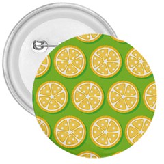 Lime Orange Yellow Green Fruit 3  Buttons by Mariart