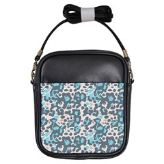 Sunbathing Beach Sea Girls Sling Bags by Mariart