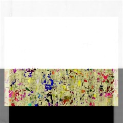 Paint Strokes On A Wood Background                    Jigsaw Puzzle (rectangular) by LalyLauraFLM