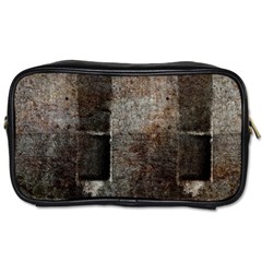 Concrete Grunge Texture                      Toiletries Bag (two Sides) by LalyLauraFLM