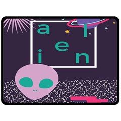 Behance Feelings Beauty Space Alien Star Galaxy Fleece Blanket (large) 