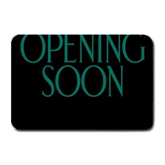 Opening Soon Sign Plate Mats by Mariart