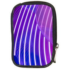 Rays Light Chevron Blue Purple Line Light Compact Camera Cases by Mariart