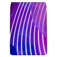 Rays Light Chevron Blue Purple Line Light Flap Covers (l)  by Mariart