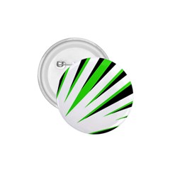 Rays Light Chevron White Green Black 1 75  Buttons