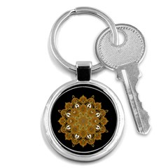 Ornate Mandala Key Chains (round)  by Valentinaart