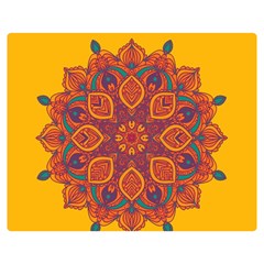 Ornate Mandala Double Sided Flano Blanket (medium)  by Valentinaart