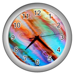 Cool Design Wall Clocks (silver)  by BangZart