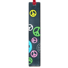 Peace & Love Pattern Large Book Marks by BangZart