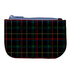 Tartan Plaid Pattern Large Coin Purse by BangZart