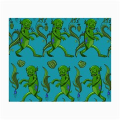 Swamp Monster Pattern Small Glasses Cloth by BangZart