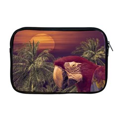 Tropical Style Collage Design Poster Apple Macbook Pro 17  Zipper Case