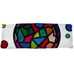 Stained Glass Color Texture Sacra Body Pillow Case Dakimakura (Two Sides) Front