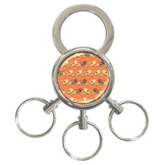 Birds Pattern 3-ring Key Chains by linceazul