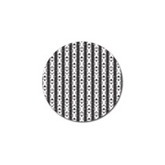 Pattern Background Texture Black Golf Ball Marker (4 Pack) by BangZart