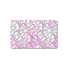 Floral Pattern Background Magnet (name Card) by BangZart