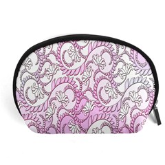 Floral Pattern Background Accessory Pouches (large)  by BangZart