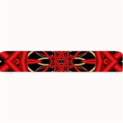 Fractal Wallpaper With Red Tangled Wires Small Bar Mats by BangZart