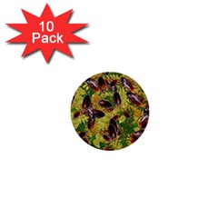 Cockroaches 1  Mini Buttons (10 Pack)  by SuperPatterns