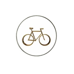 Elegant Gold Look Bicycle Cycling  Hat Clip Ball Marker (4 Pack) by yoursparklingshop