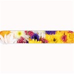 Colorful Flowers Pattern Small Bar Mats 24 x4  Bar Mat