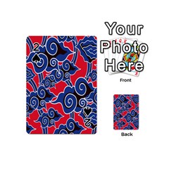 Batik Background Vector Playing Cards 54 (mini)  by BangZart