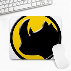 Black Rhino Logo Large Mousepads by BangZart