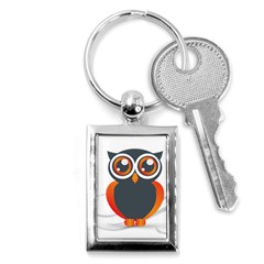 Owl Logo Key Chains (rectangle)  by BangZart