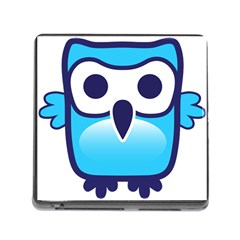 Owl Logo Clip Art Memory Card Reader (square) by BangZart