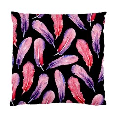 Watercolor Pattern With Feathers Standard Cushion Case (one Side) by BangZart