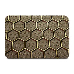 Texture Hexagon Pattern Plate Mats by BangZart