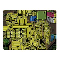 Technology Circuit Board Double Sided Flano Blanket (mini)  by BangZart