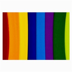 Paper Rainbow Colorful Colors Large Glasses Cloth