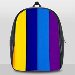 Paper Rainbow Colorful Colors School Bags(large) 