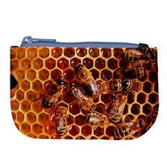 Honey Bees Large Coin Purse by BangZart