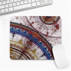 Fractal Circles Large Mousepads by BangZart