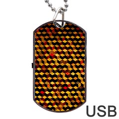 Fond 3d Dog Tag Usb Flash (two Sides) by BangZart