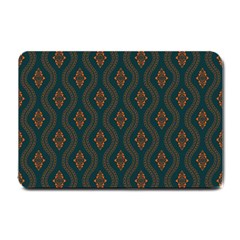 Ornamental Pattern Background Small Doormat  by TastefulDesigns