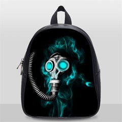 Gas Mask School Bags (small)  by Valentinaart