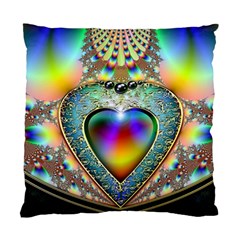 Rainbow Fractal Standard Cushion Case (one Side)